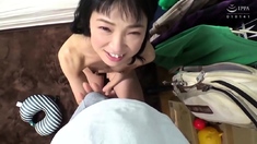 Huge Japan blowjob and handjob POV orgy with a cumshot