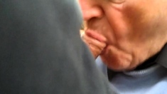 old man suck my cock (in the park)