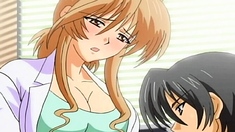Virgin Young Man Gets Sexual Education - Uncensored Hentai
