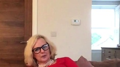 Mature Woman In Stockings Valli Masturbating