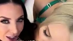 Angela White POV Threesome