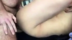 Hairy daddy fucks his not son