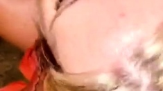 Sexy amateur blonde blowjob amp cumshot HD