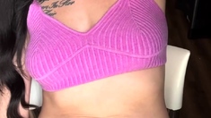 Masturbating Solo Babe Loves Her Toys