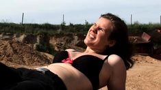 Anal fist fetish babe outdoor fist fuck with passion