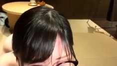 Big tit asian teen groped and made to suck cock