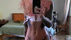 Horny Webcam Babe Solo Masturbation