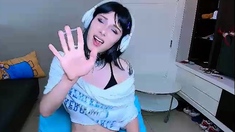 Solo webcam tranny masturbation