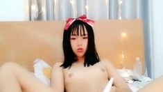 Japanese teen hardcore masturbating at Asian chatroom