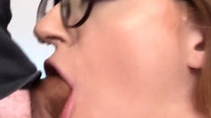 Amateur Blowjobs with Horny Big Titted Brunettes