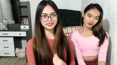 Small Tit Lesbians Eat Pussy In Public Park