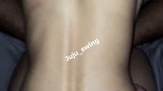 Cute teen blowjob and hard doggystyle fuck