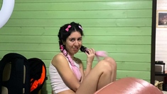 Cute blonde amateur webcam teen masturbating