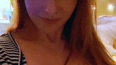 Great Big Boobs On Masturbating Redhead