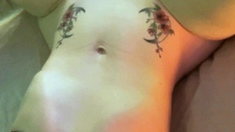 Curly Blonde Teen Records Solo Dildo Masturbation More at