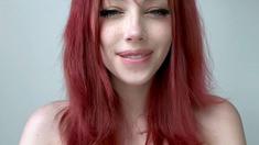 Curly Blonde Teen Records Solo Dildo Masturbation More at