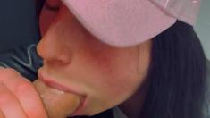 Pov homemade amateur facial cumshot and blowjob