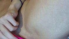 Girls Out West Amateur double toy masturbation