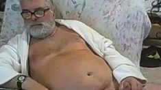 Bearded Daddy Stroking Solo