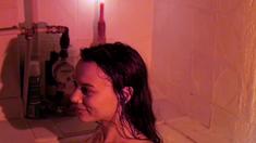 SMALL TIT BRUNETTE TATTOOED TEEN GIRLFRIEND CAUGHT IN SHOWER
