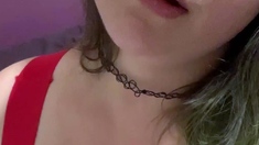 Pale amateur teen brunette Lynn Love