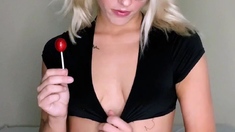 Amateur Blonde Teen Plays Solo with Toy Webcam Porn