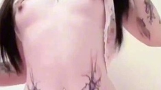 Japanese Teen Ravaged With Big Toy