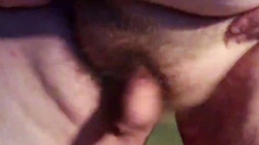 Chubby Guy's Little Joystick Swings Freely