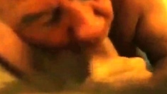 Grandpa Sucks Young Cock in Amateur Blowjob Video