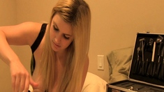 Blonde MILF with Big Boobs Playing Cam Free Porn