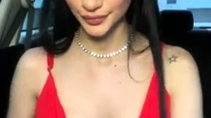 Sexy Fun Outdoors With Brunette Babe