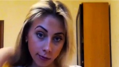 Blond Webcam Anal with Sex Toy