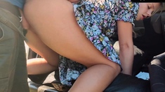 Fucked a stranger in the trunk of a family minivan and