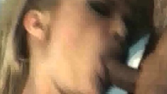 Close up fuck girl in big cock