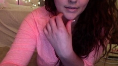 Hottest Brunette Solo Webcam Masturbation 2