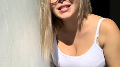 Daringsex Blonde Babe Sexy Solo Masturbation