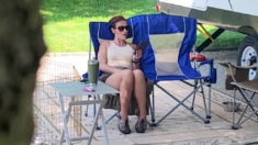 Euro Amateur Outdoor Masturbation