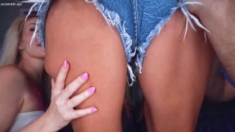 A Masked Girl Performed Couple Cam Onlyfans Show Live With