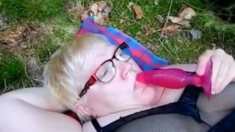 Girl's Big Naturals On Outdoor Adventure