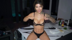 JOI - Busty Italian housewife makes you jerk off and cum