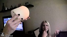 Cindy Hope Cooks A Good Meal With Her Friend And They Sit To Eat