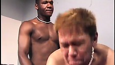 Thomas Vega feels so full as Soloman's big black cock reams his ass