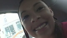 Slutty Sunshine Lets A Horny White Guy Drill Her Tight Hole From Behind