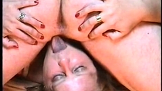 Homemade 69 Position Facefull Of Cum