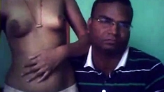 Desi Couple Having A Session On Webcam