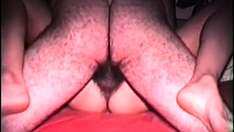 hairy husband with wife (full bush)