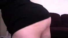 Gorda Meneneando Las Nalgonas