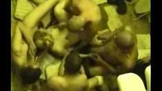 French Amateur Teen In Group Sex